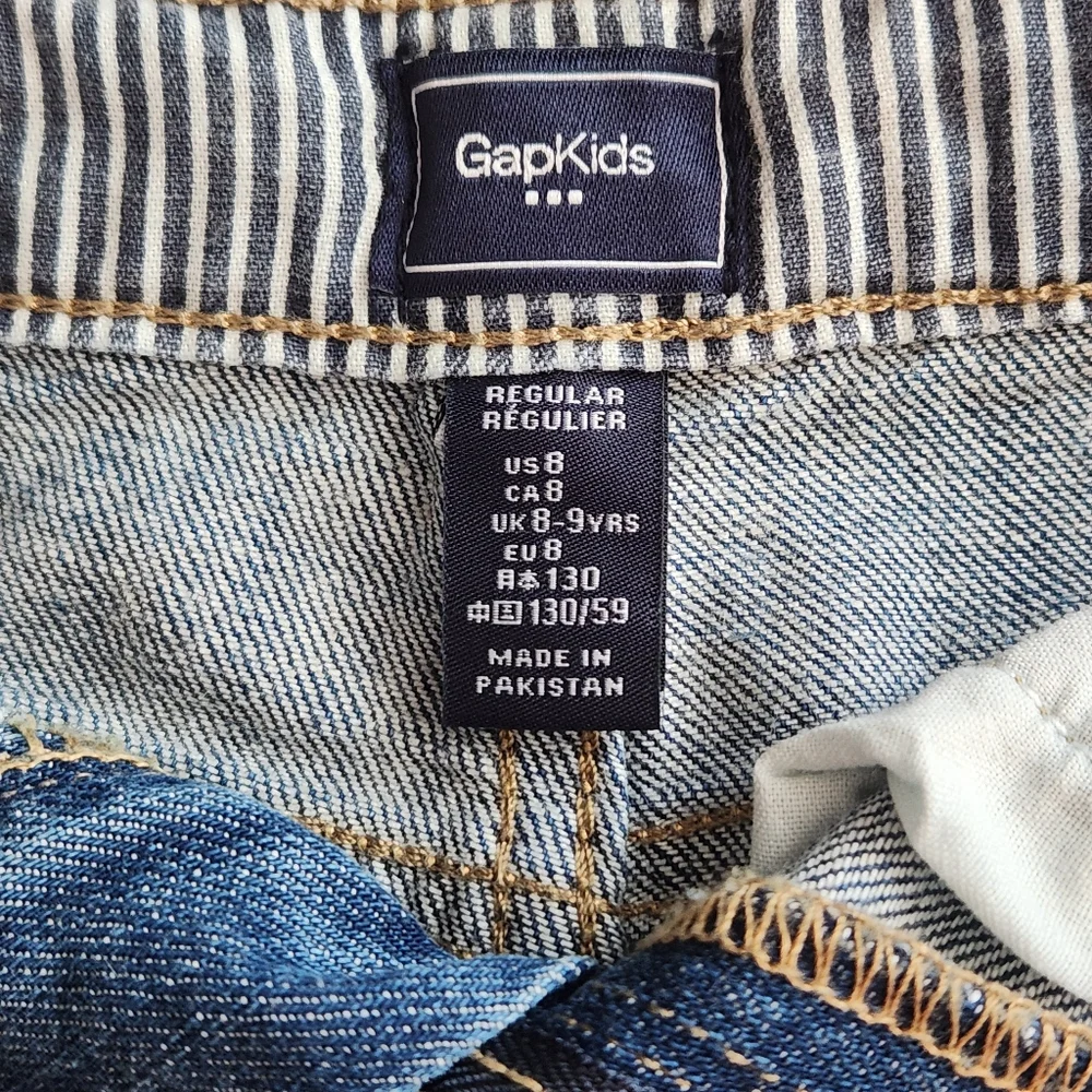 Gap Kids Girls Denim Distressed Skirt